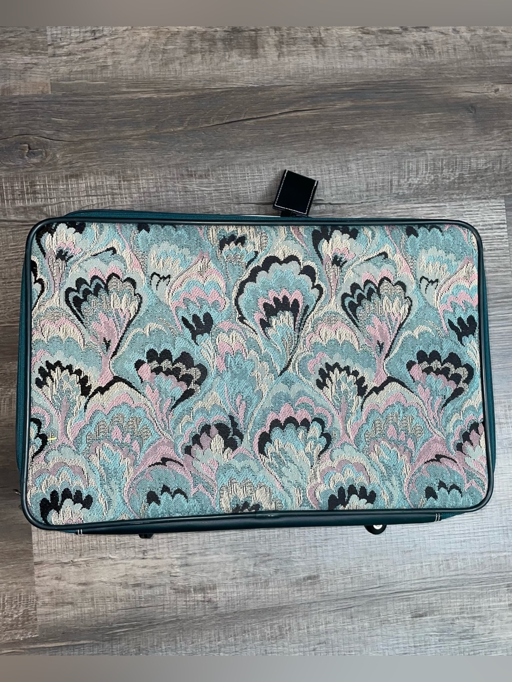 Vintage Atlantic Floral Tapestry Travel Bag Carry On